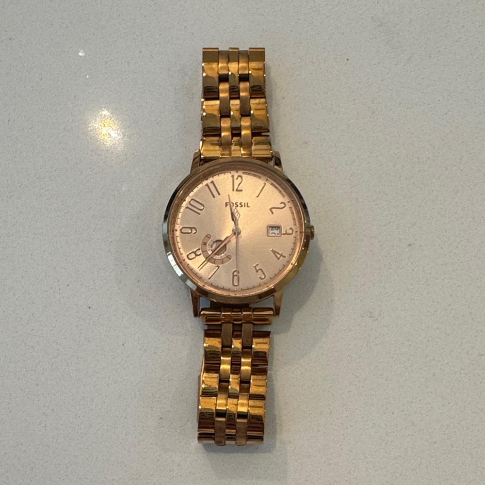 Fossil Gold-Tone Watch